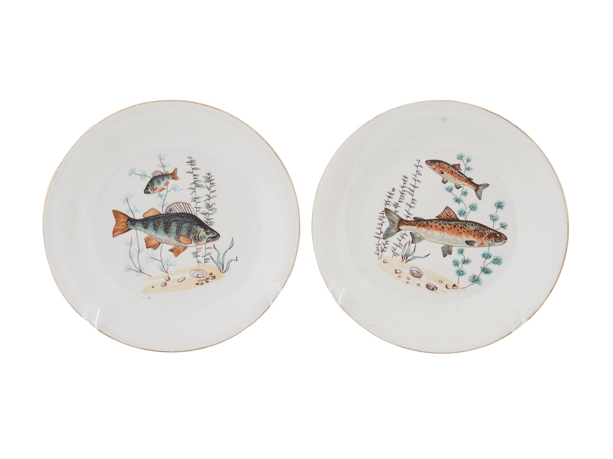 VINTAGE POLISH CMIELOW PORCELAIN FISH SERVEWARE PIC-3